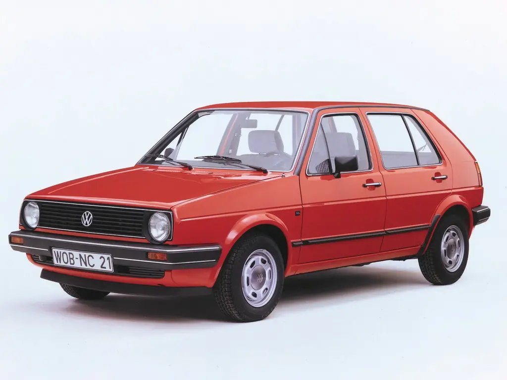 Volkswagen Golf (19E) 2 поколение, хэтчбек 5 дв. (08.1983 - 07.1987)